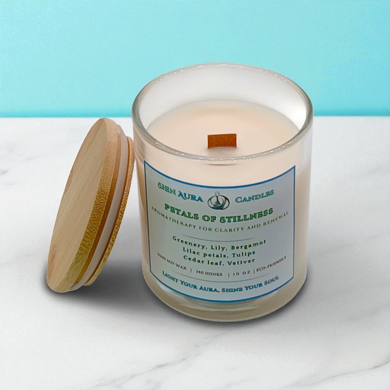 Petals of Stillness Candle