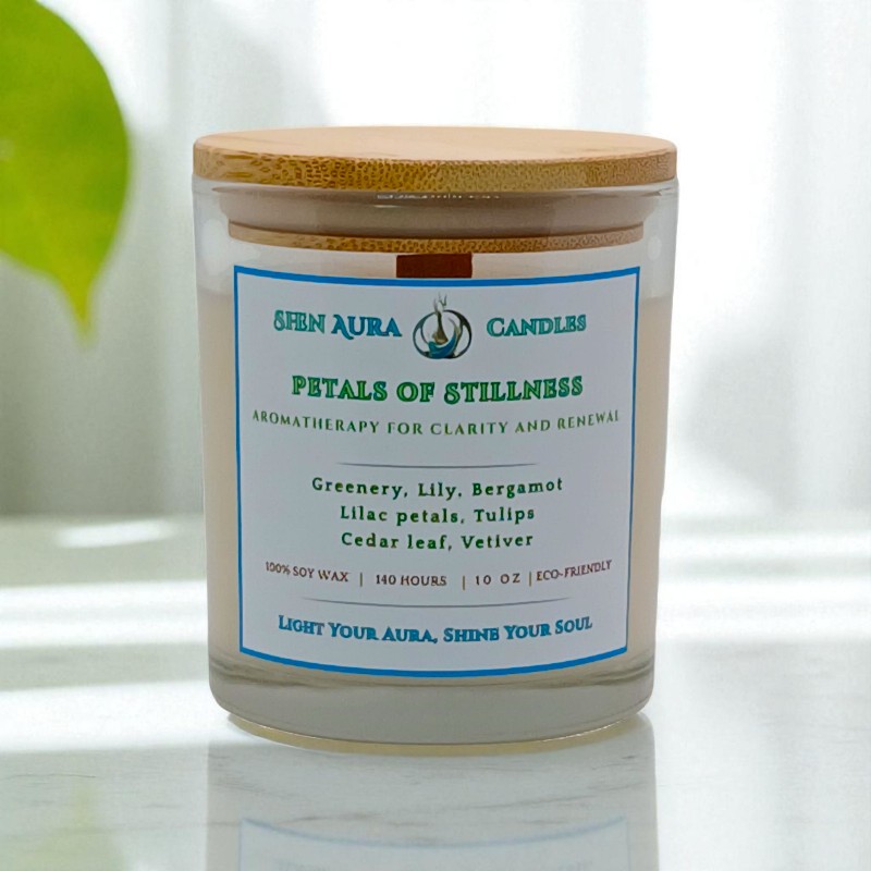 Petals of Stillness Candle