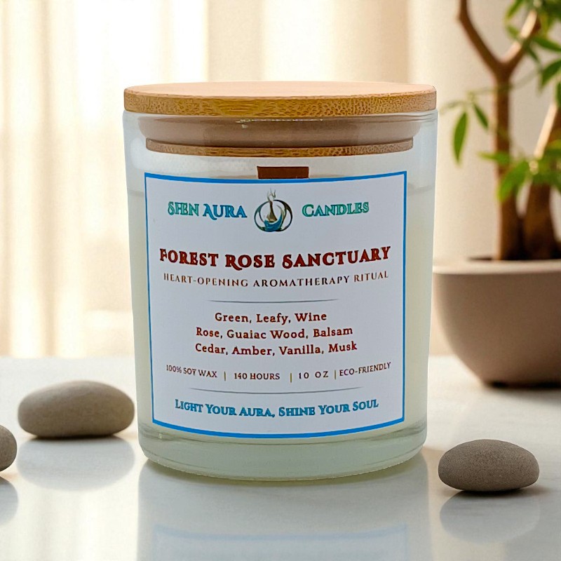 Forest Rose Sanctuary Candle