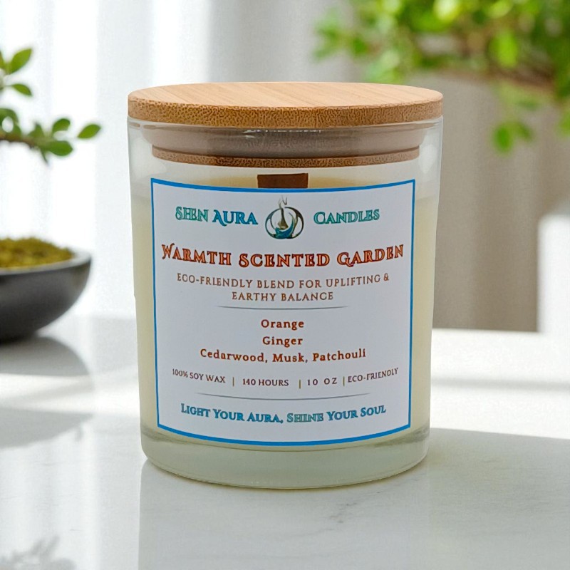 Warmth Scented Garden Candle