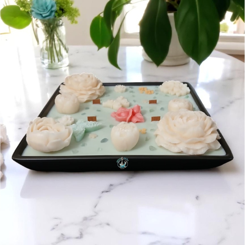 Decorative Garden Plate Shen Candle