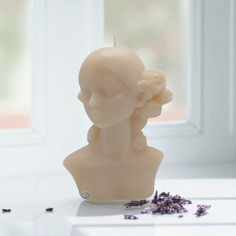 Shen Aura Blossom Bust Candle