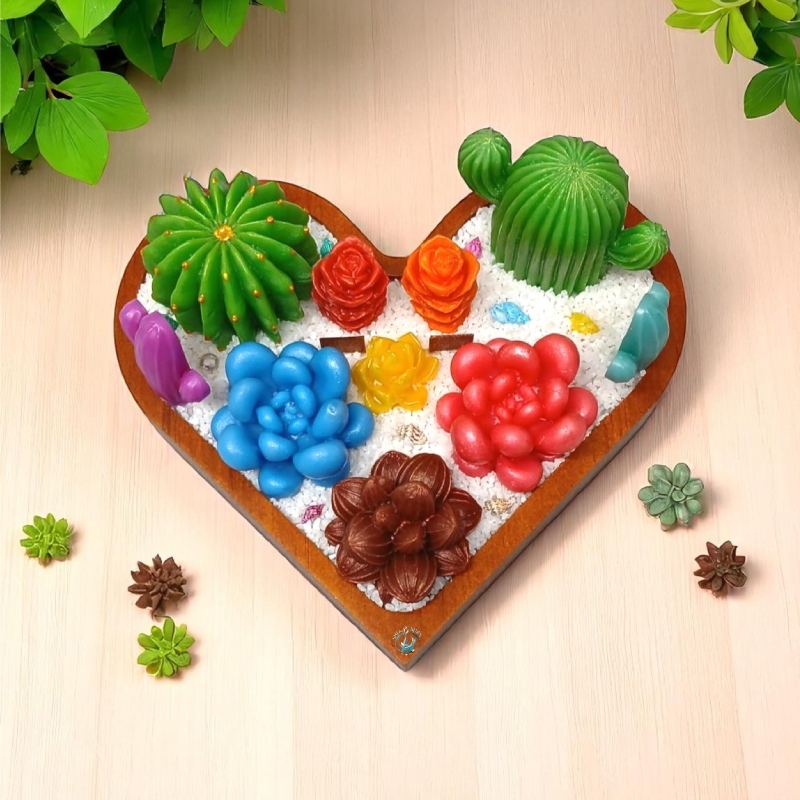 Shen Oasis Heart Candle