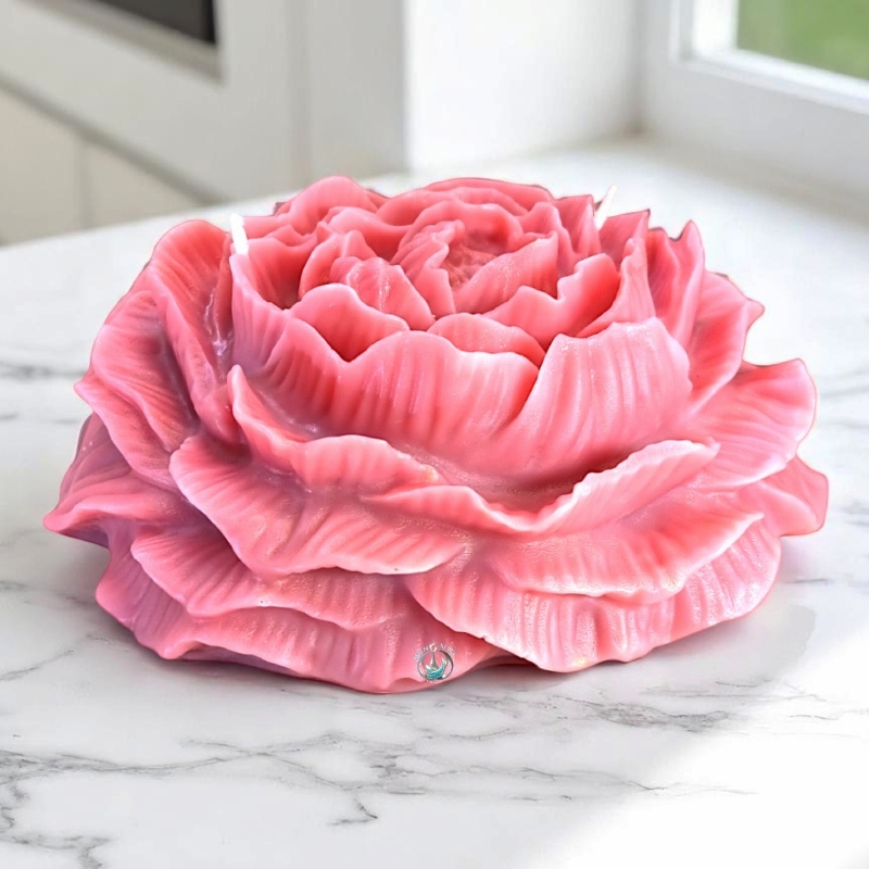 Blossoming Peony Candle