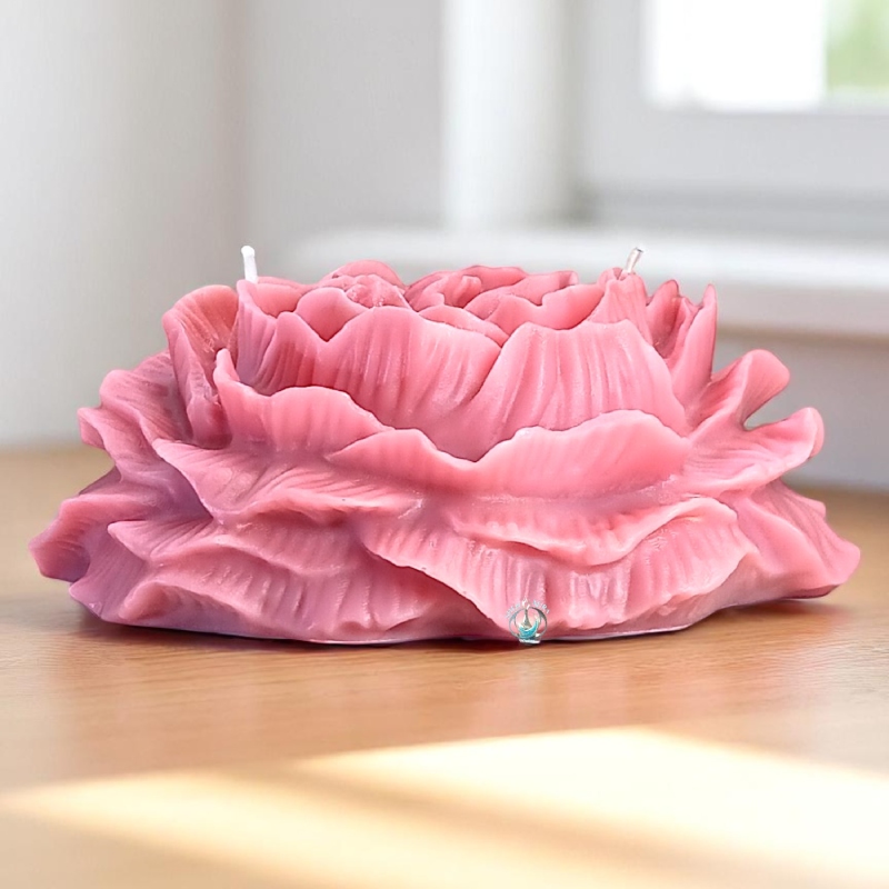 Blossoming Peony Candle