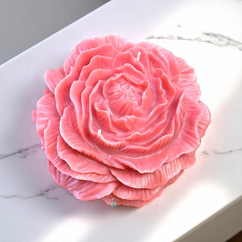 Blossoming Peony Candle
