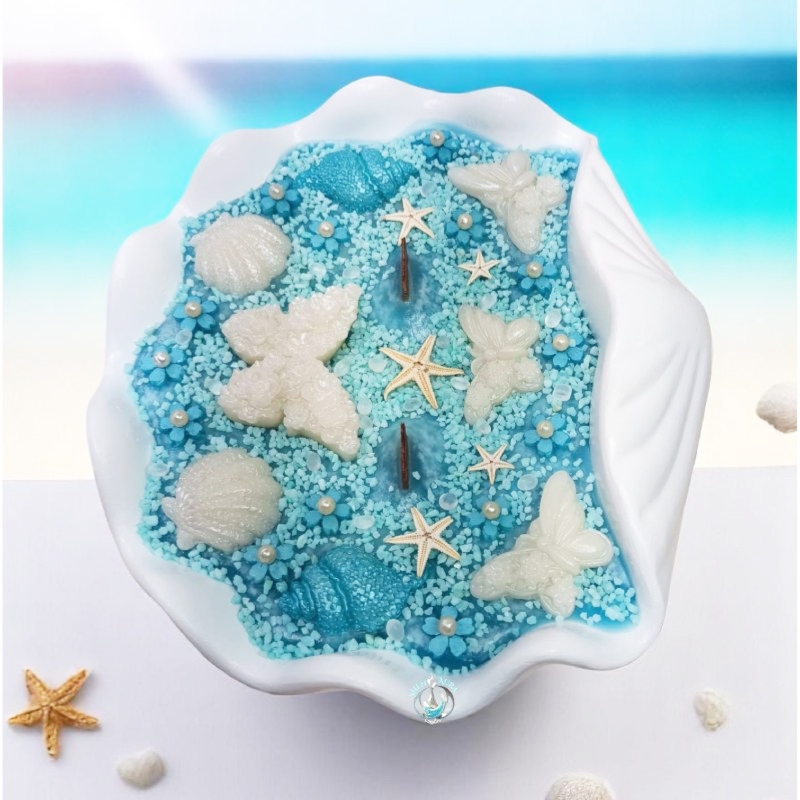 Sea's Embrace Light Decor Candle 