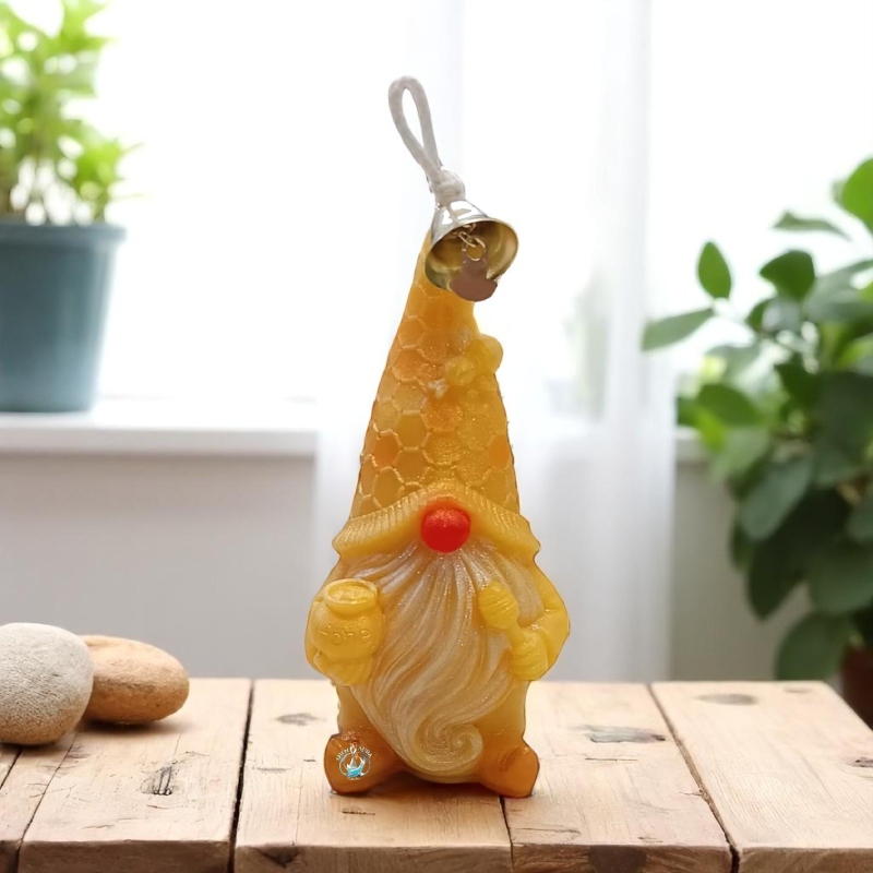 Christmas Gnome Candle