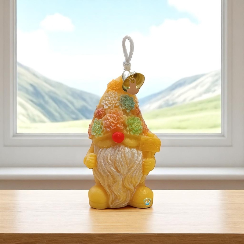 Christmas Gnome Candle