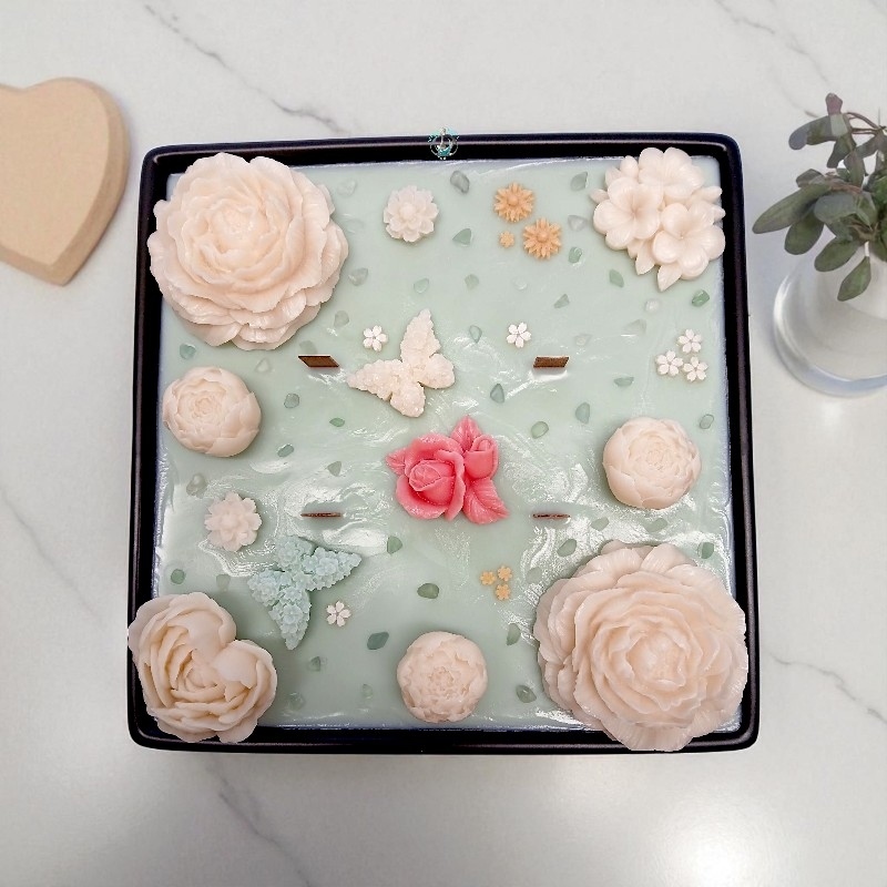 Decorative Garden Plate Shen Candle