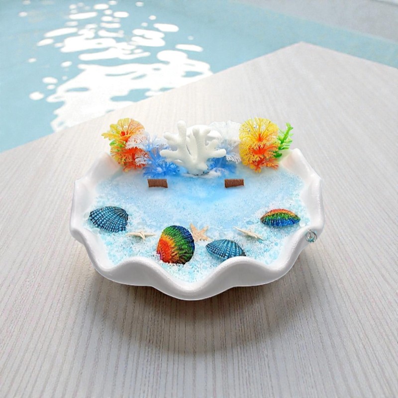 Shen Aura Coral Reef Sculptural Centerpiece