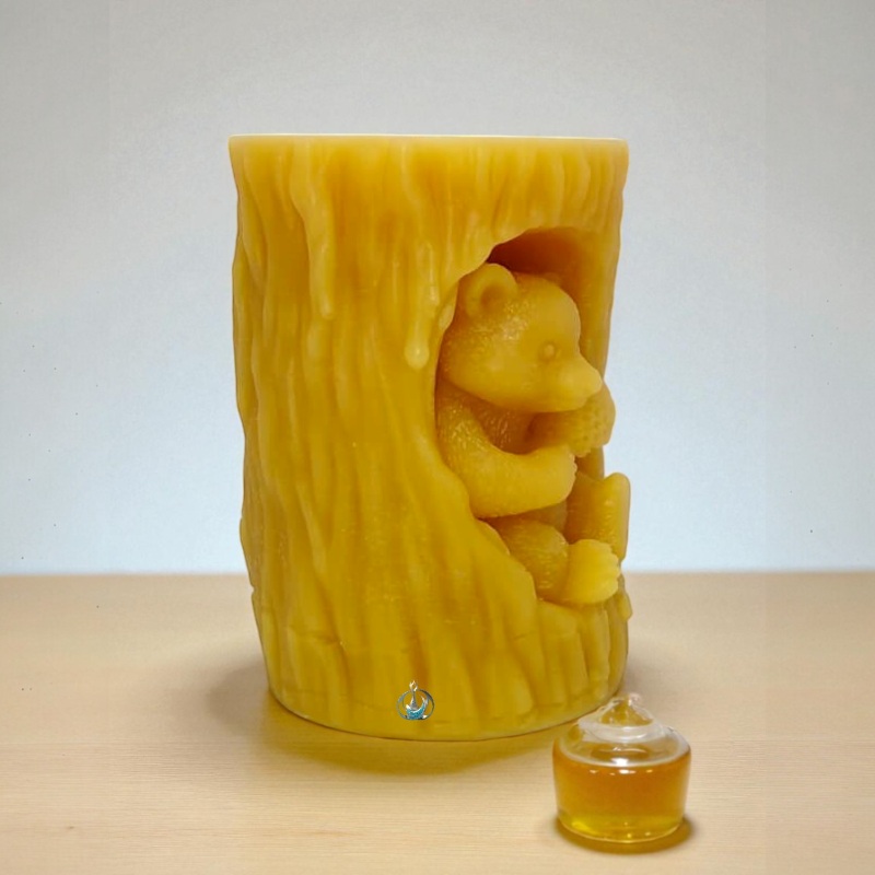 Shen Aura Honey Bear in Cave