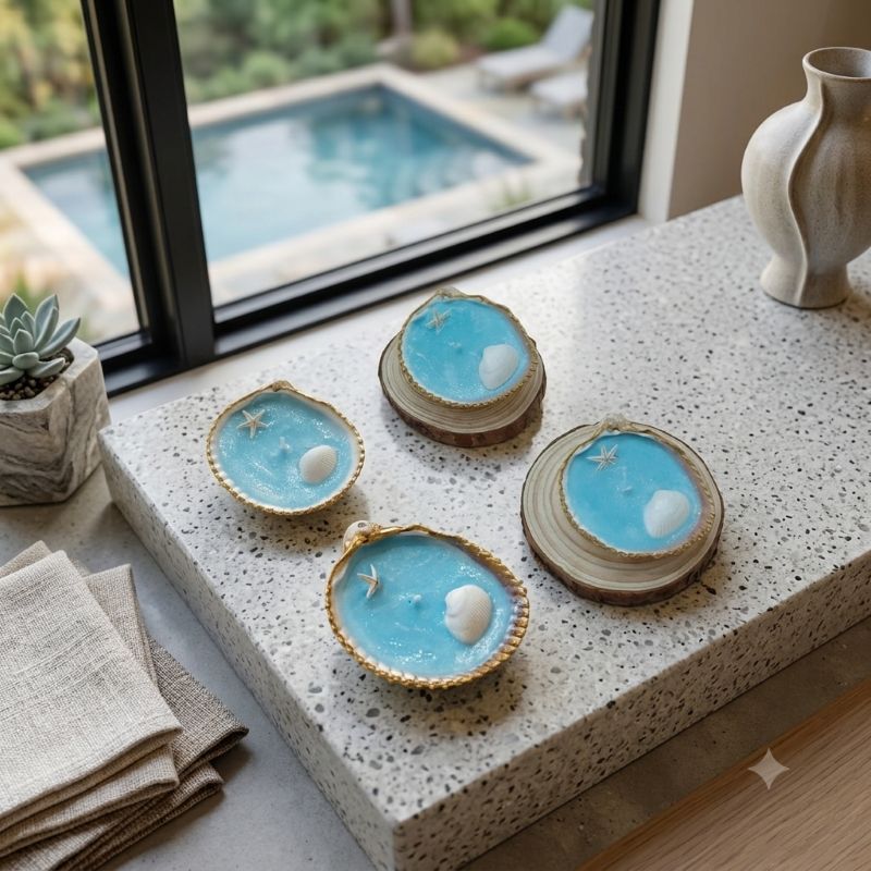 Ocean Aura Shell: High Tide & Ocean Waves