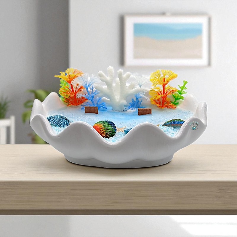 Shen Aura Coral Reef Sculptural Centerpiece