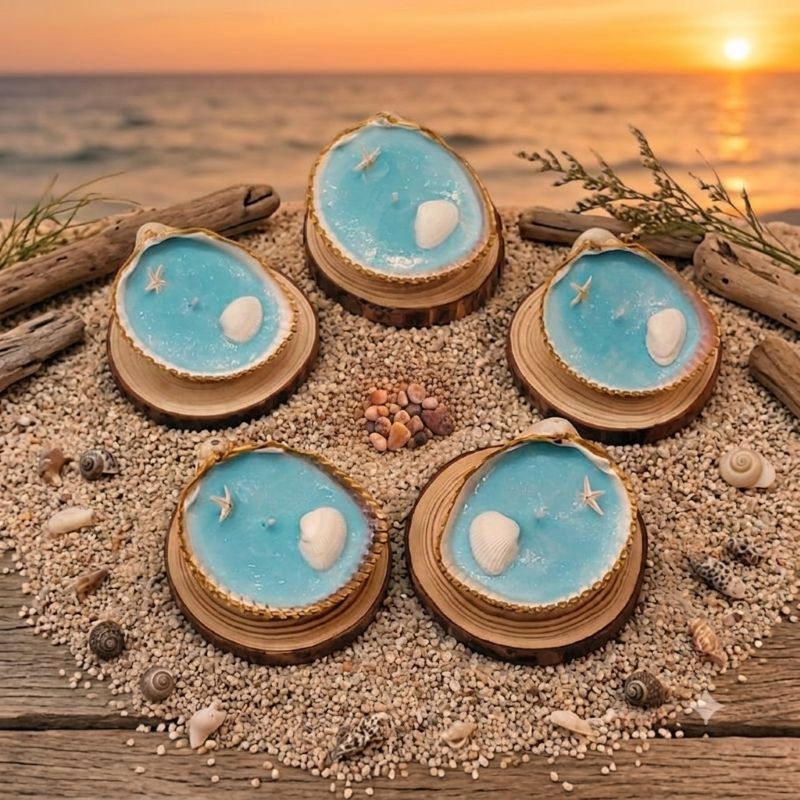Ocean Aura Shell: High Tide & Ocean Waves