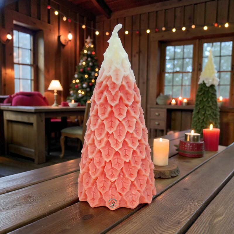 Shen Aura The Smokies Winter Tree Candle