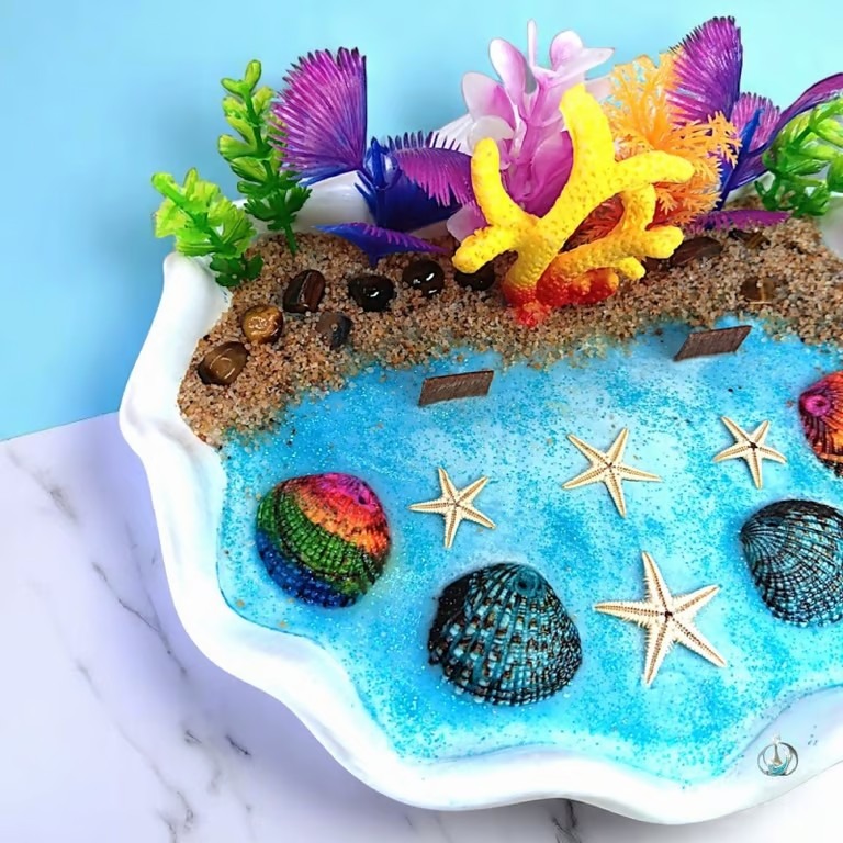 Shen Aura Coral Reef Sculptural Centerpiece