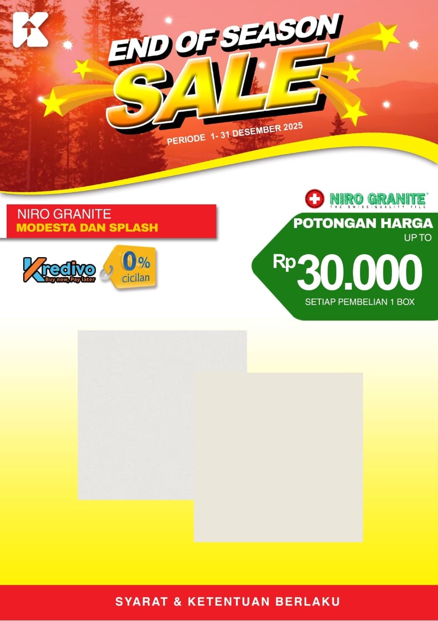 Niro Granite Modesta dan Splash