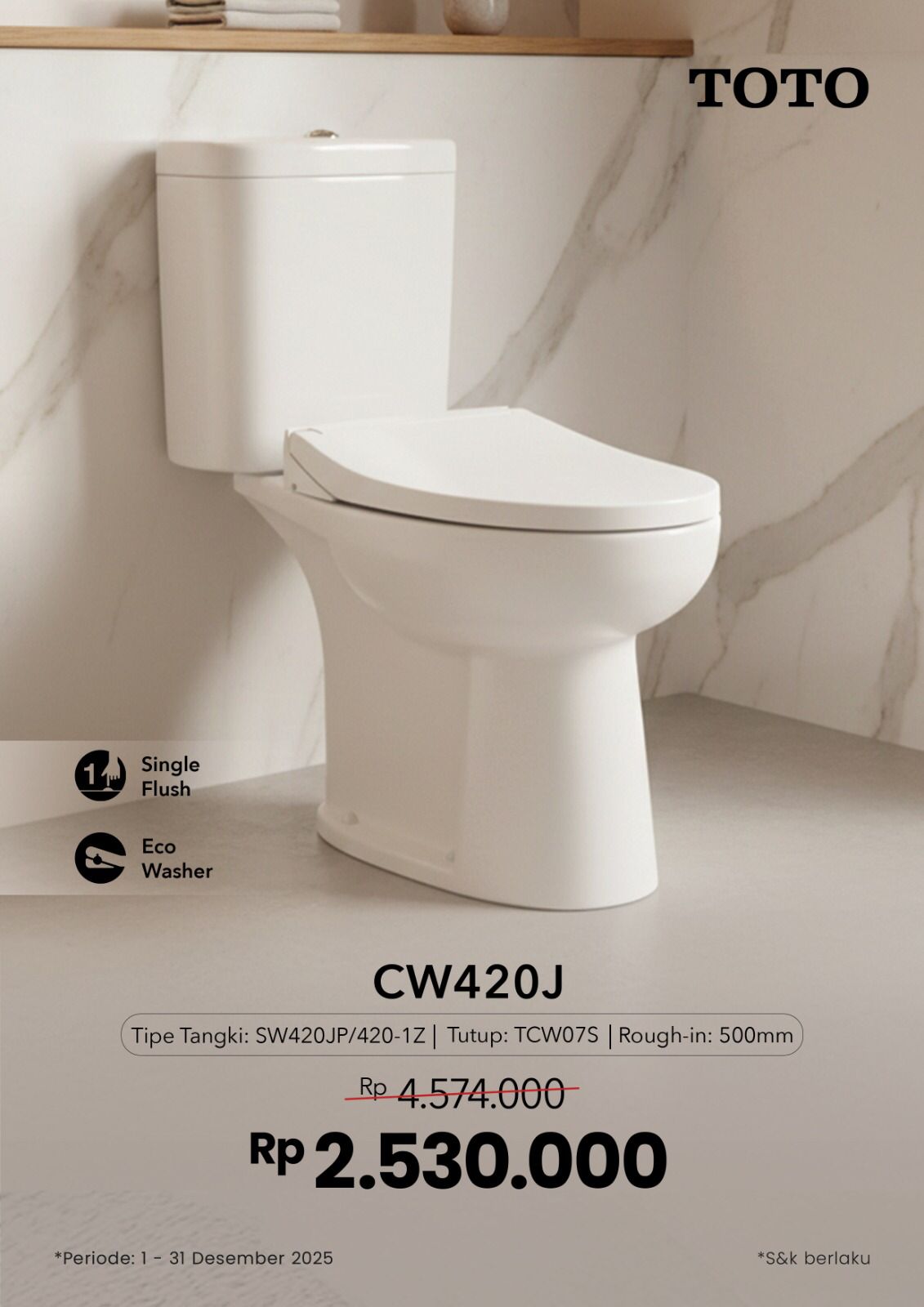 TOTO CW420J