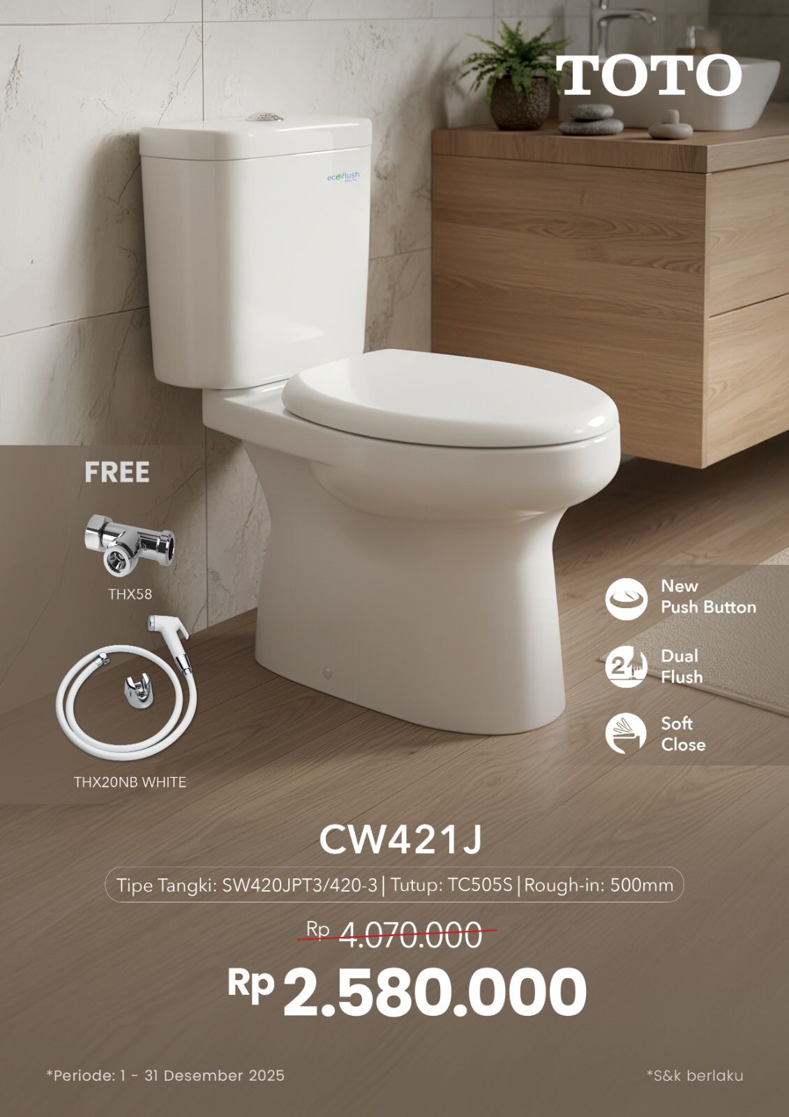 TOTO CW421J