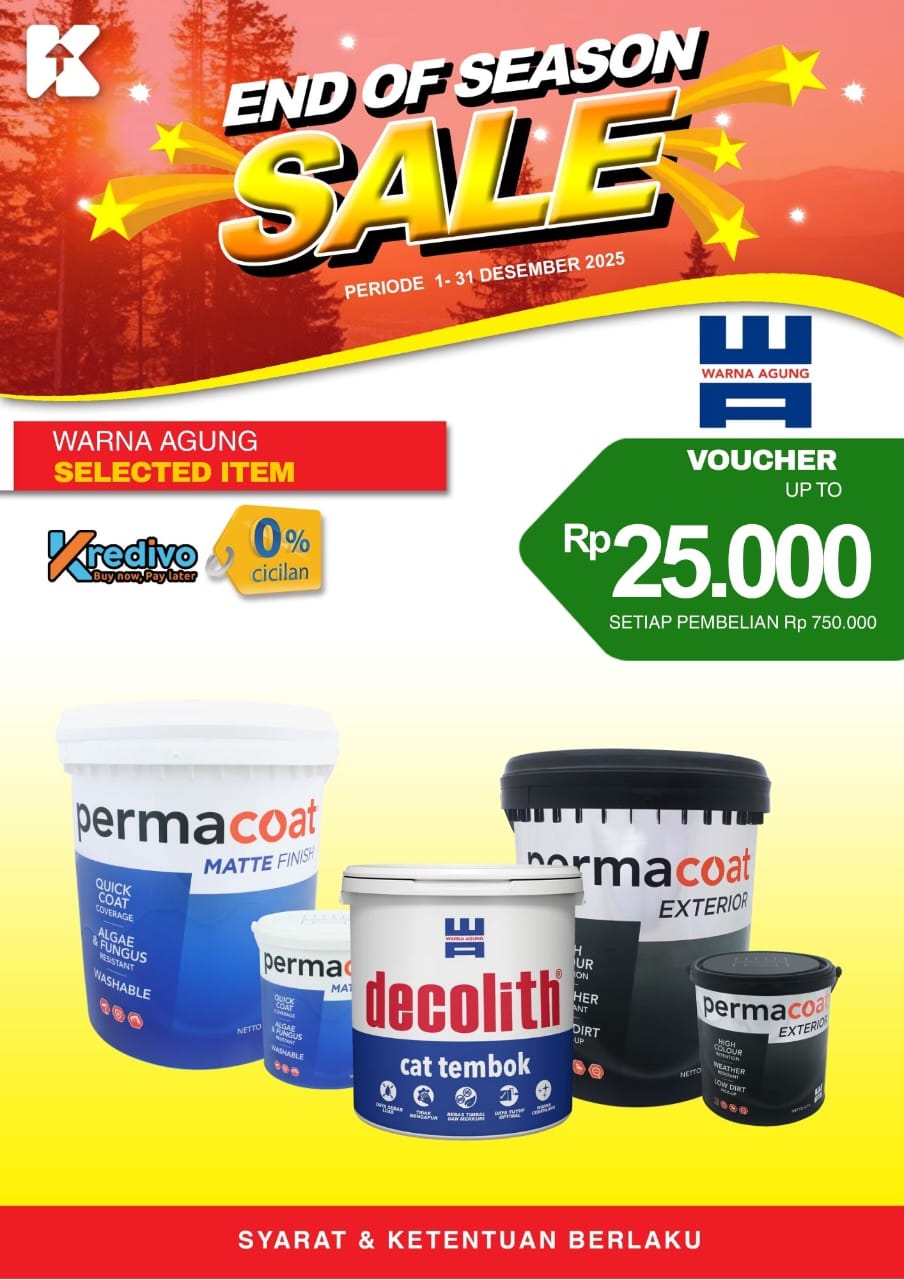 Cat Tembok Warna Agung