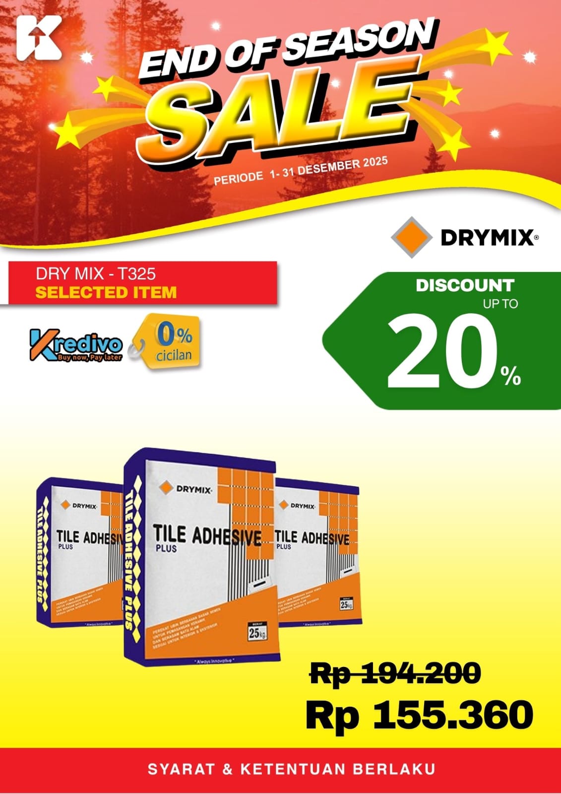 Drymix Tile Adhesive Plus