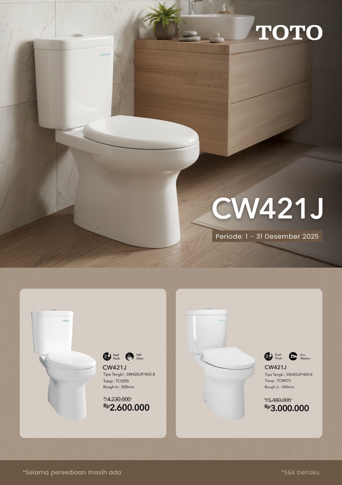 TOTO CW421J
