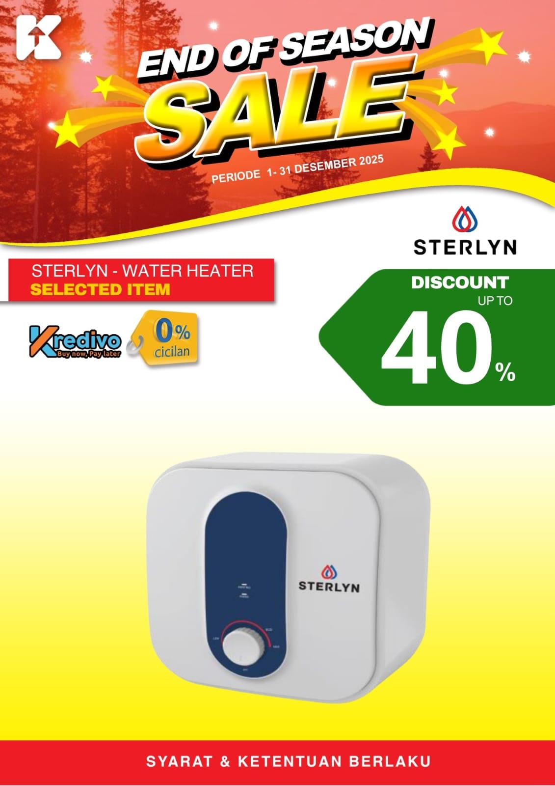 Sterlyn Water Heater