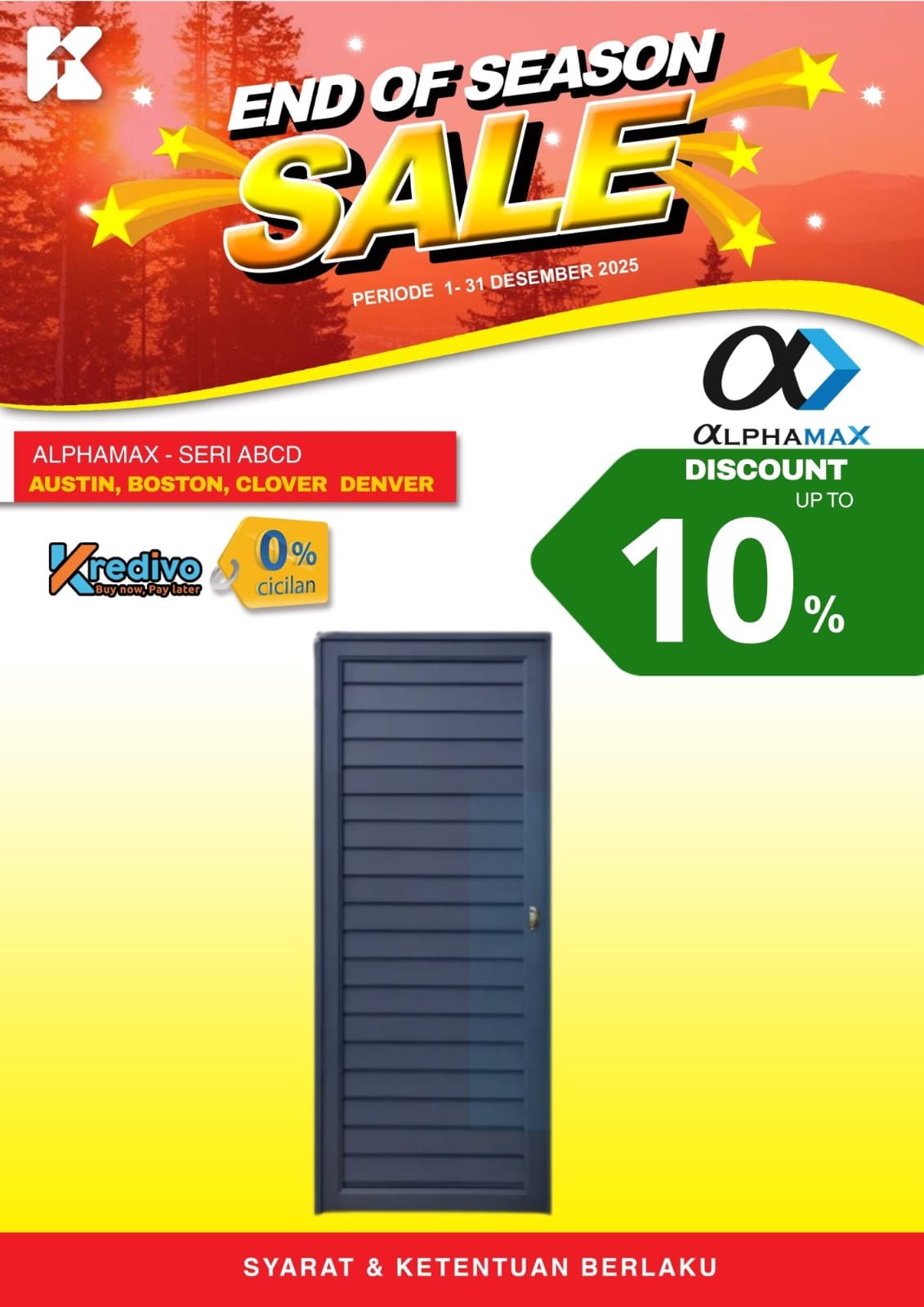 Pintu Alphamax Seri ABCD