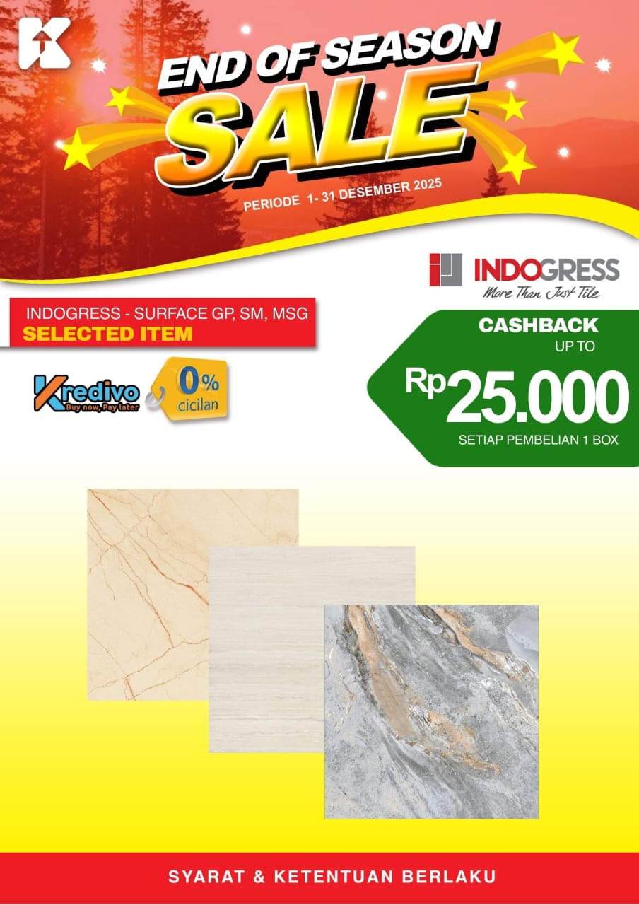 Keramik Indogress Surface GP, SM, MSG