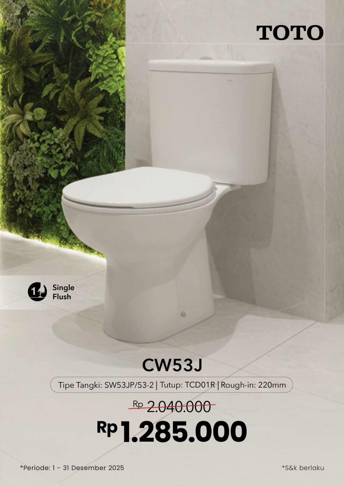 TOTO CW53J