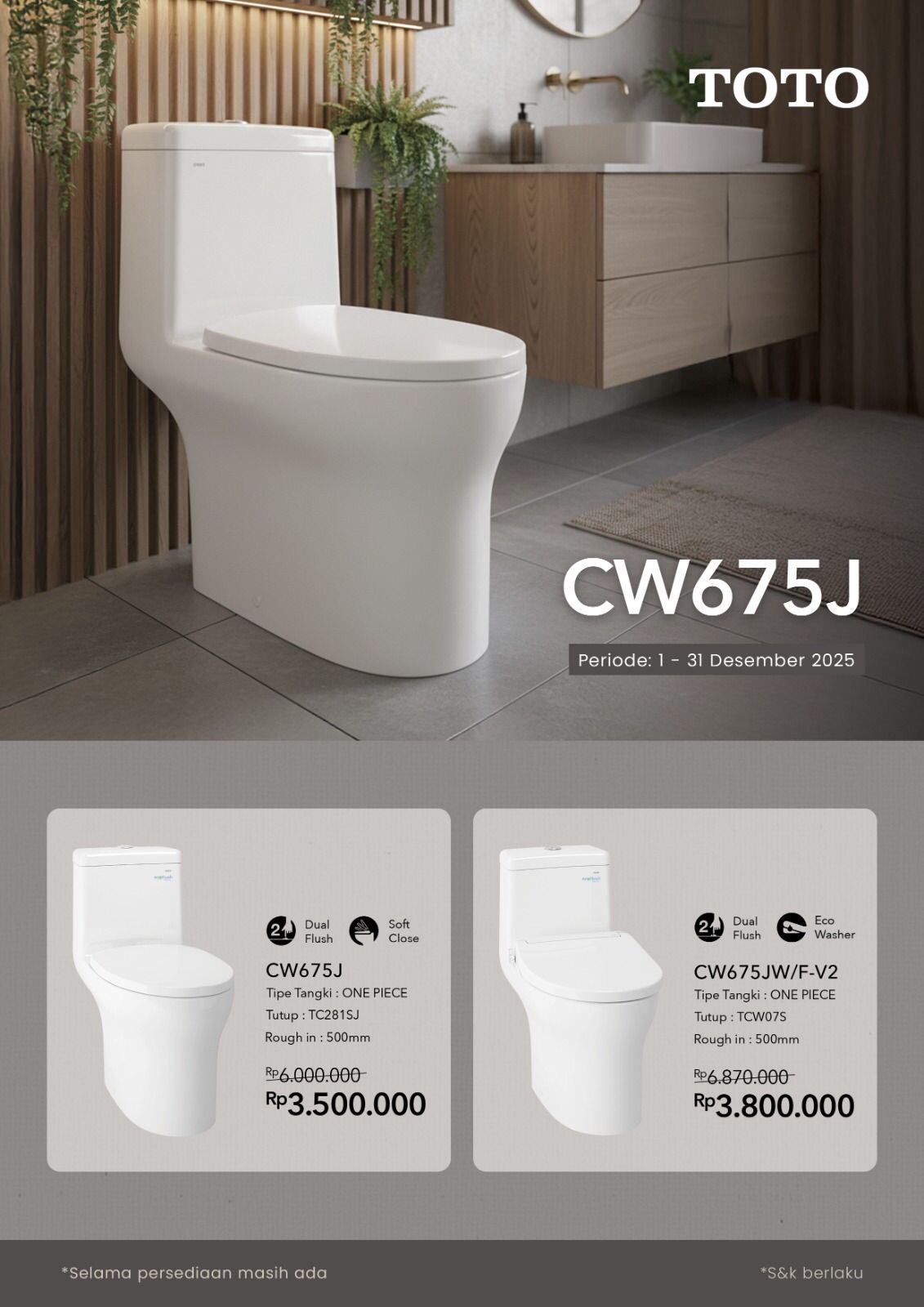 TOTO CW675J