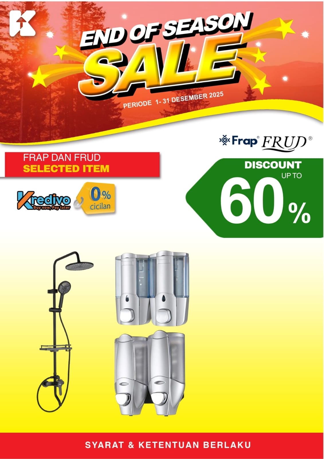 Dispenser Sabun Frap dan Frud