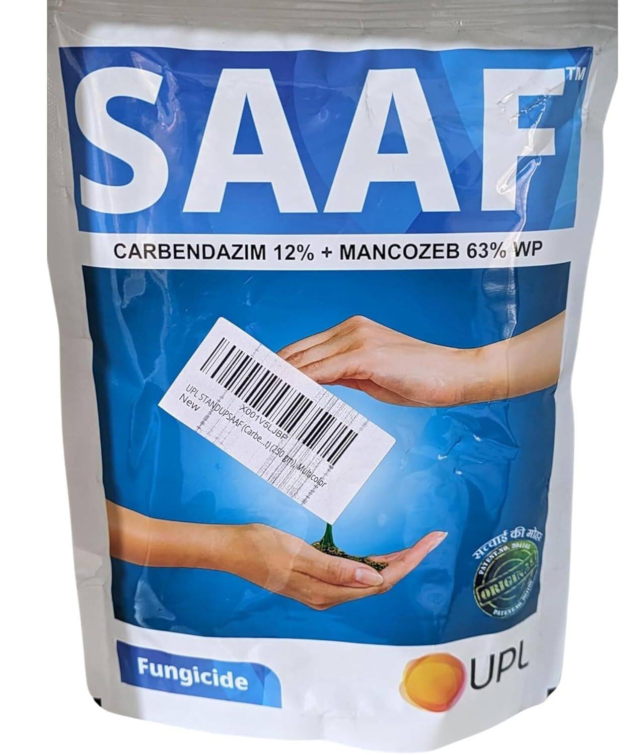 Saaf Fungicide (Carbendazim 12% + Mancozeb 63% WP) - 250Gm
