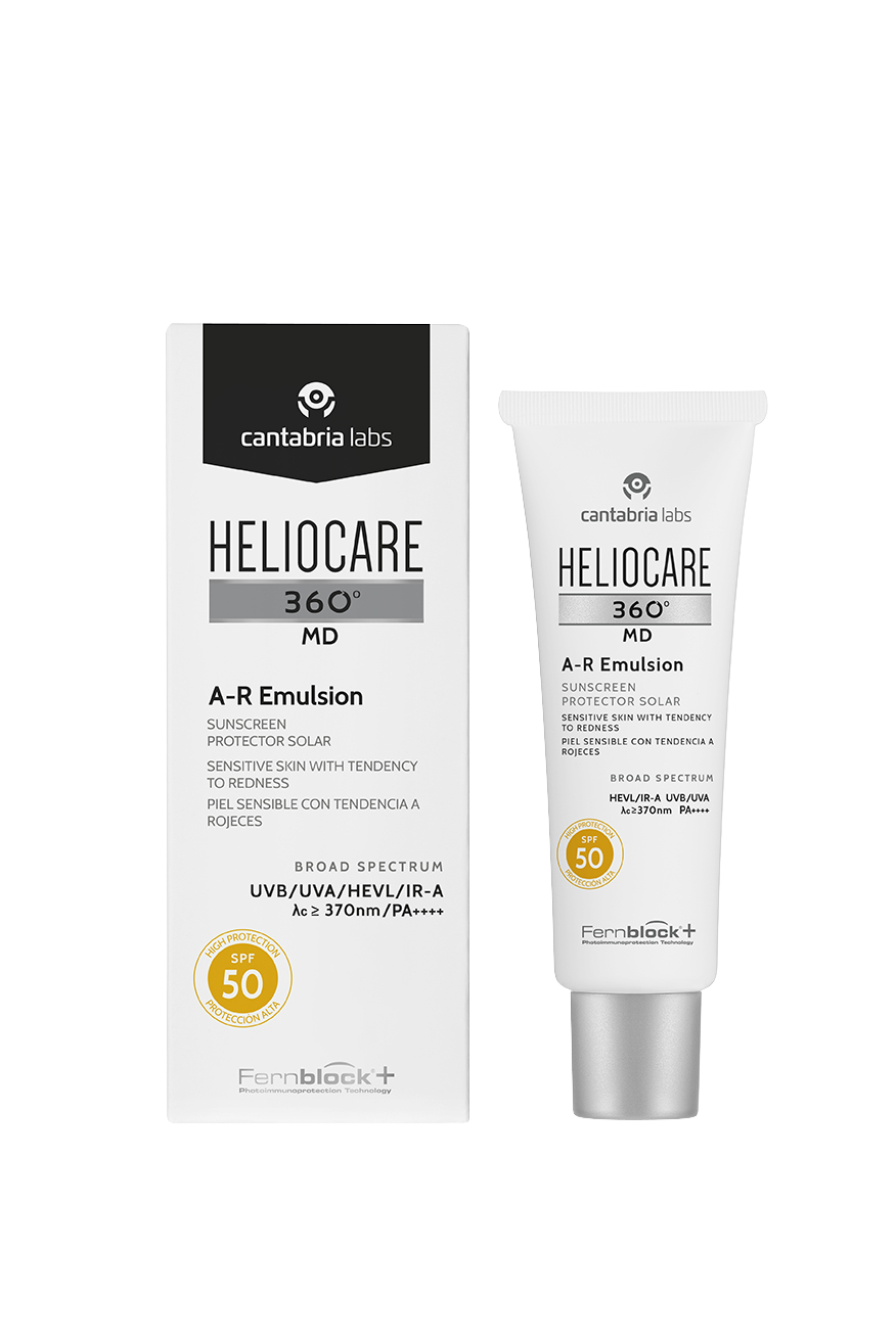 Esant ROŽINEI HELIOCARE 360 MD A-R EMULSIJA SPF50+ 