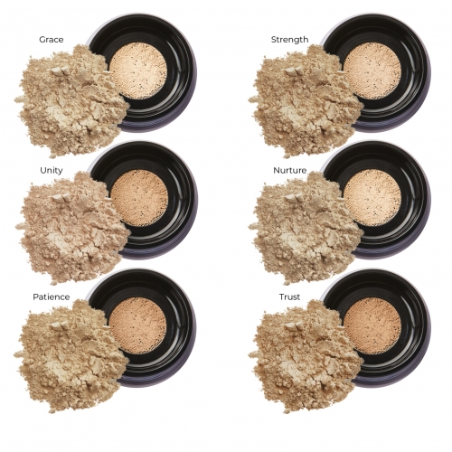 INIKA ORGANIC BIRI MINERALINĖ PUDRA SPF 25  6 spalvos