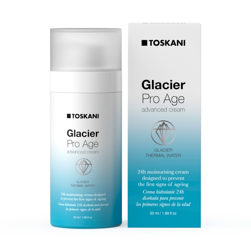TOSKANI Glacier Pro Age kremas senėjimo požymių prevenvijai