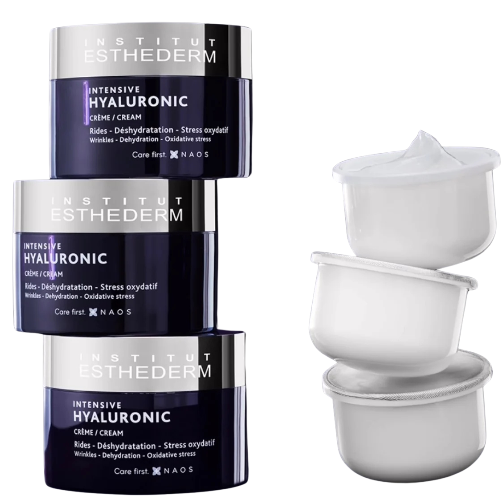 INTENSIVE HYALURONIC CREAM - intensyviai drėgmę atstatantis veido kremas (papildymas)