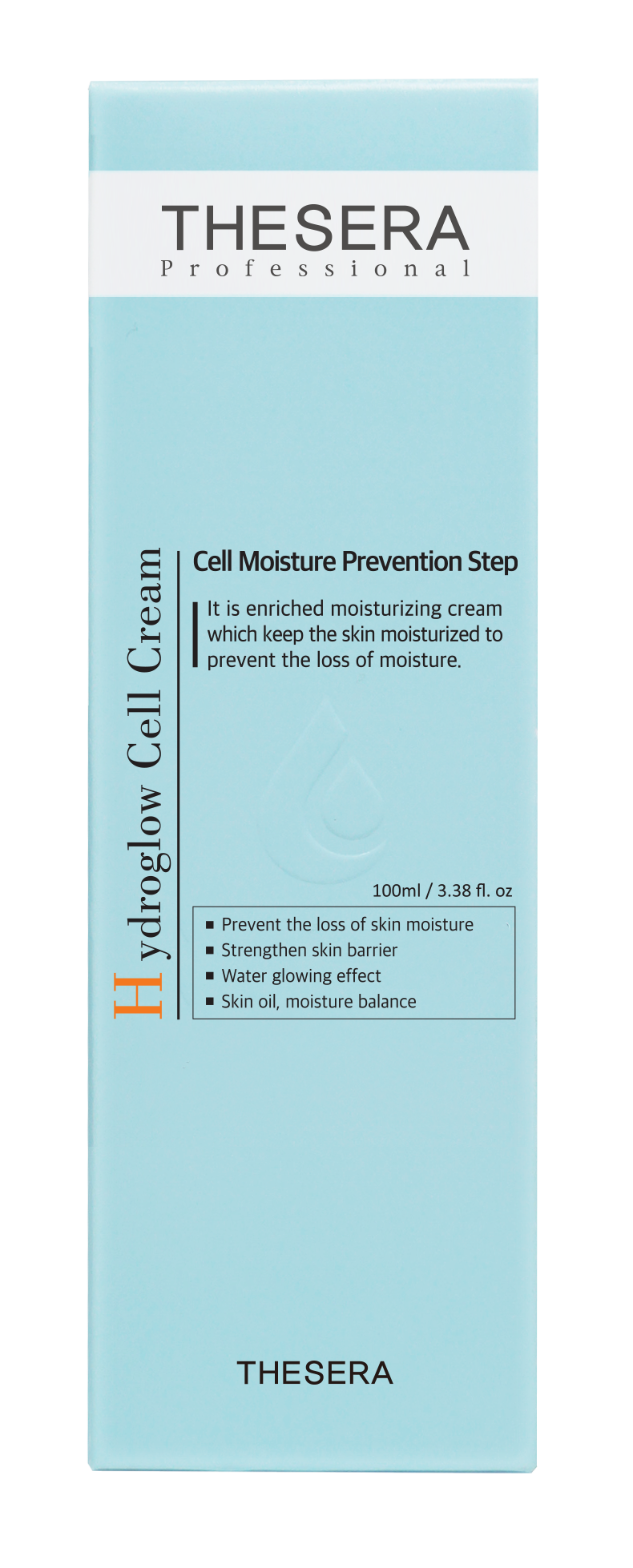 THESERA HYDROGLOW CELL VEIDO KREMAS