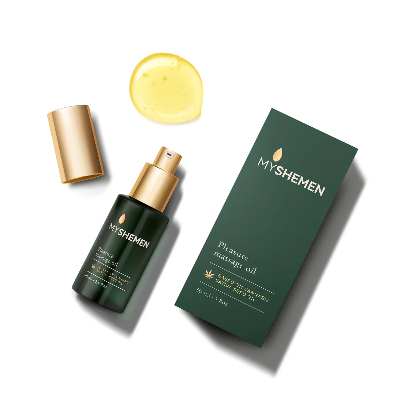 Malonumo masažo aliejus