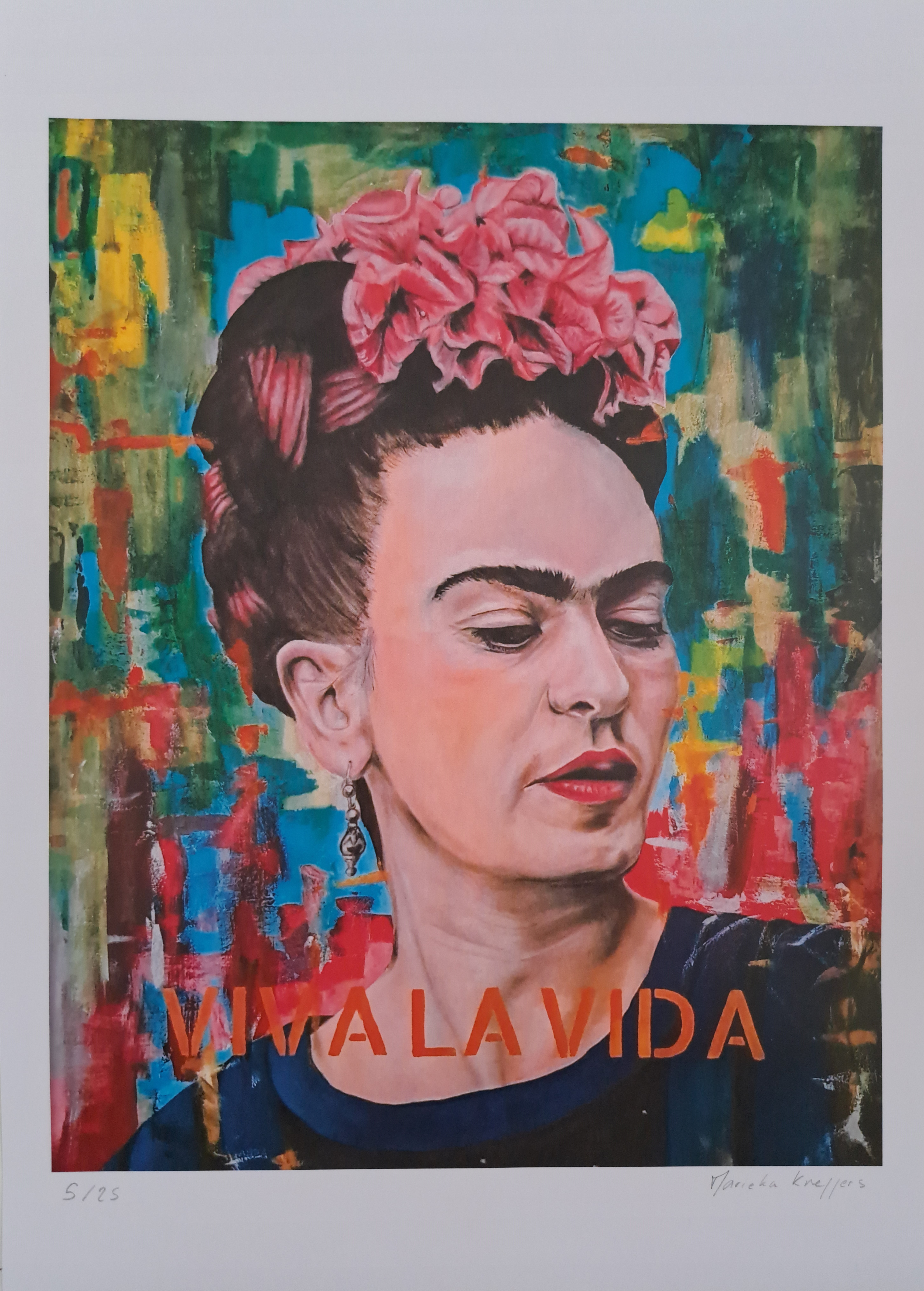 Tirage d'art; "Viva la vida"