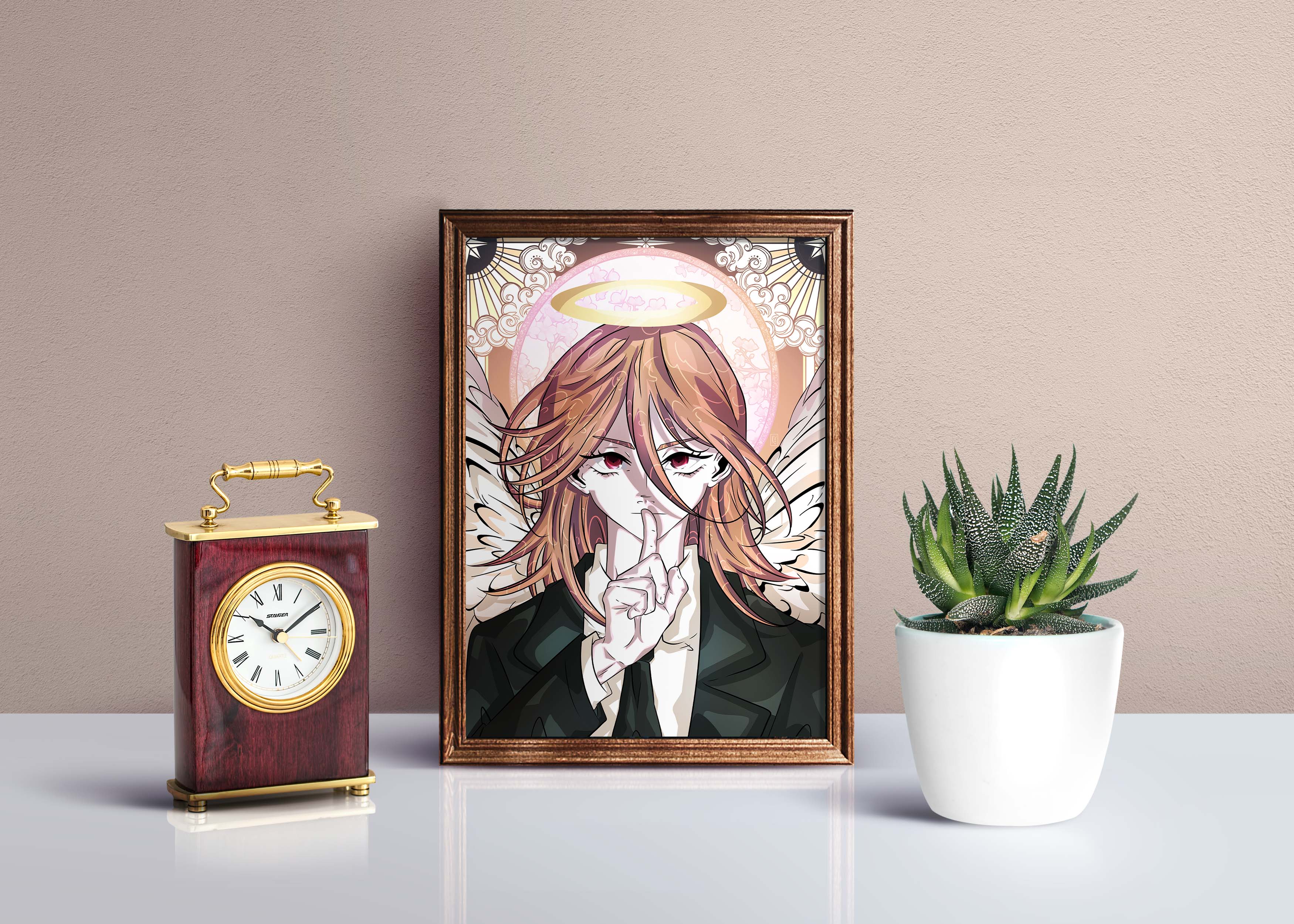 Print Chainsaw Man - Angel Devil 