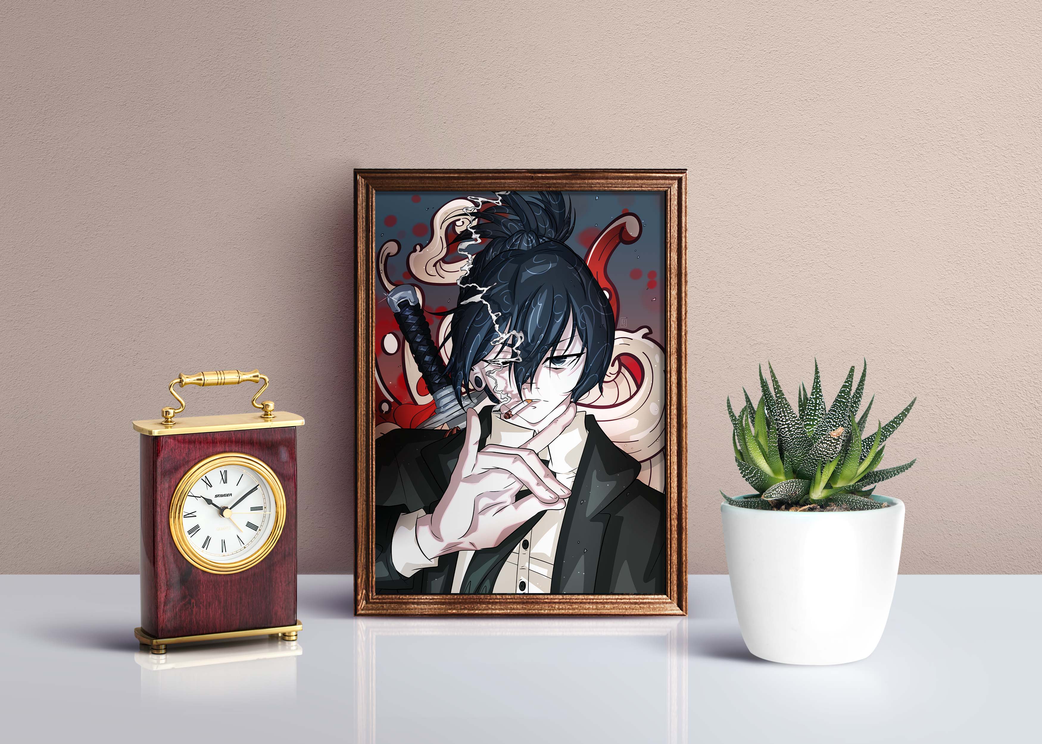 Print Chainsaw Man - Aki