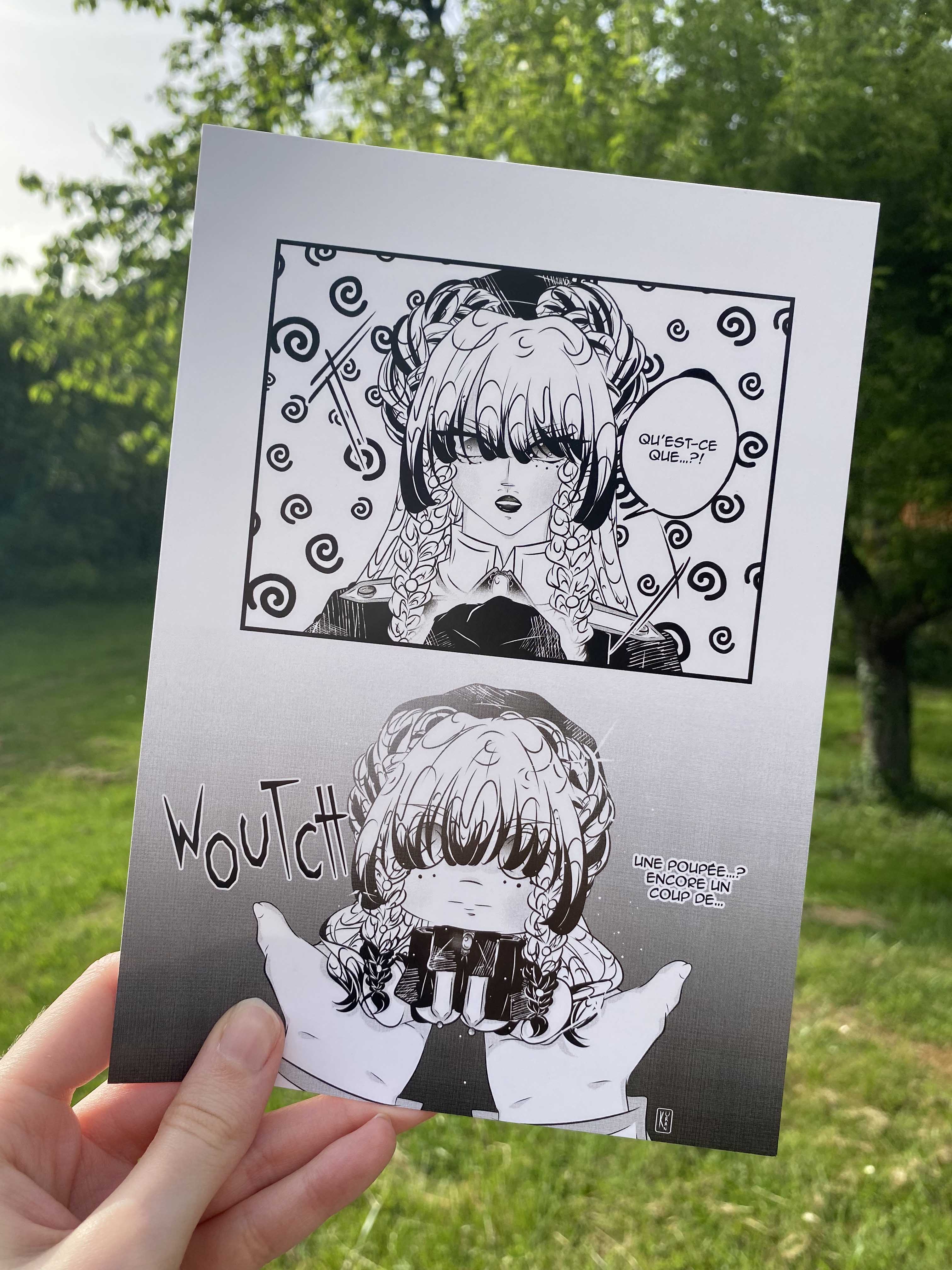 Planche manga - Niev & Shiva 