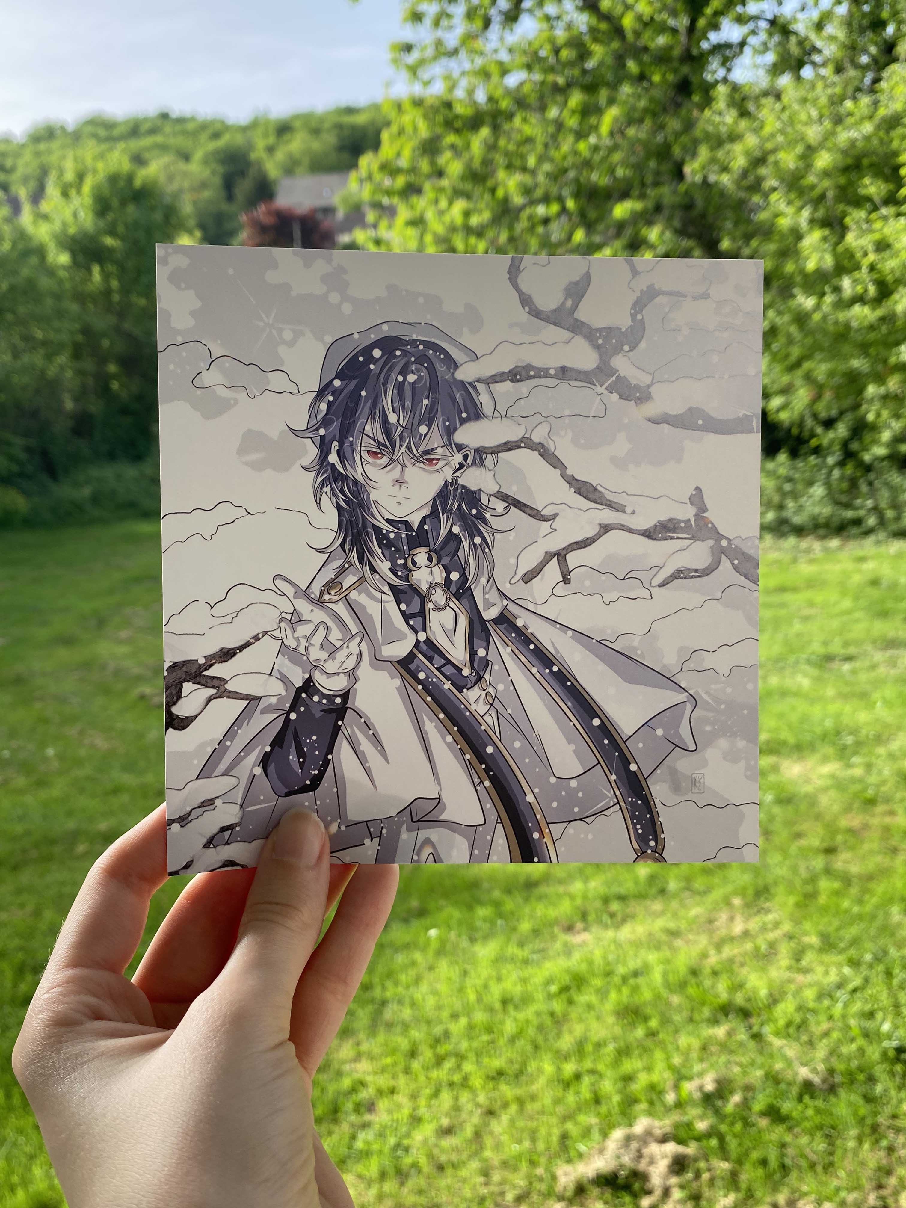 Print Original Character - Niev & Shiva - Winter