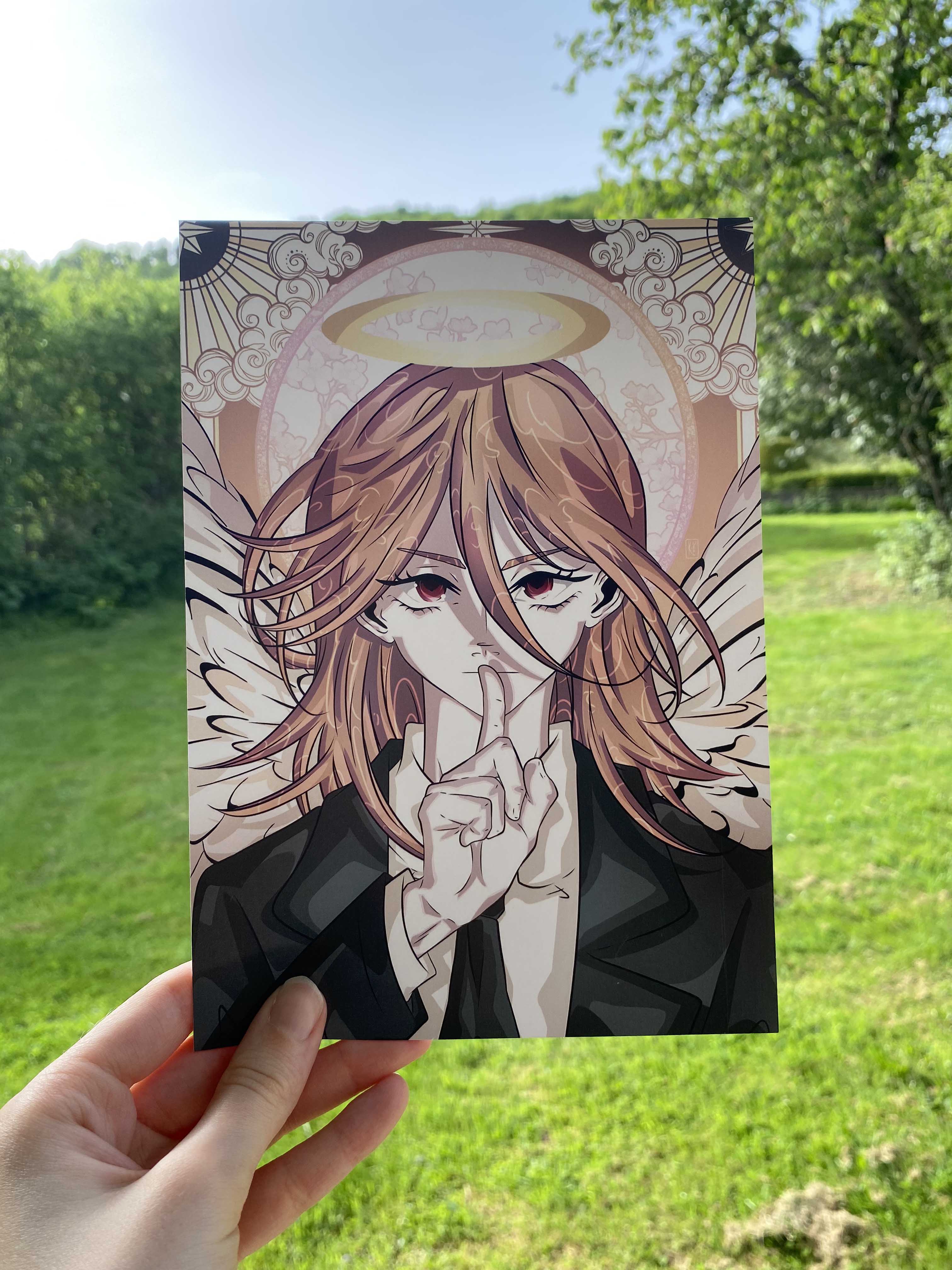 Print Chainsaw Man - Angel Devil 