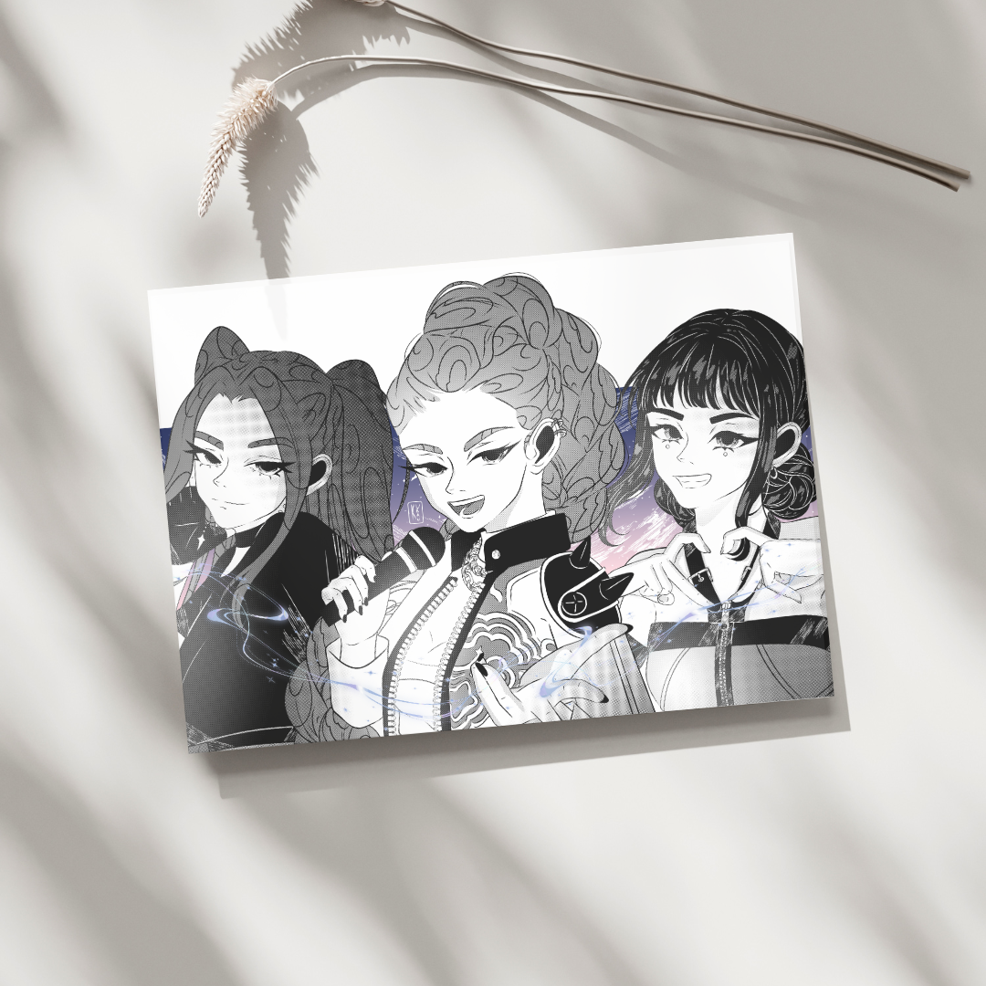 Print K-Pop Demon Hunters - Huntrix