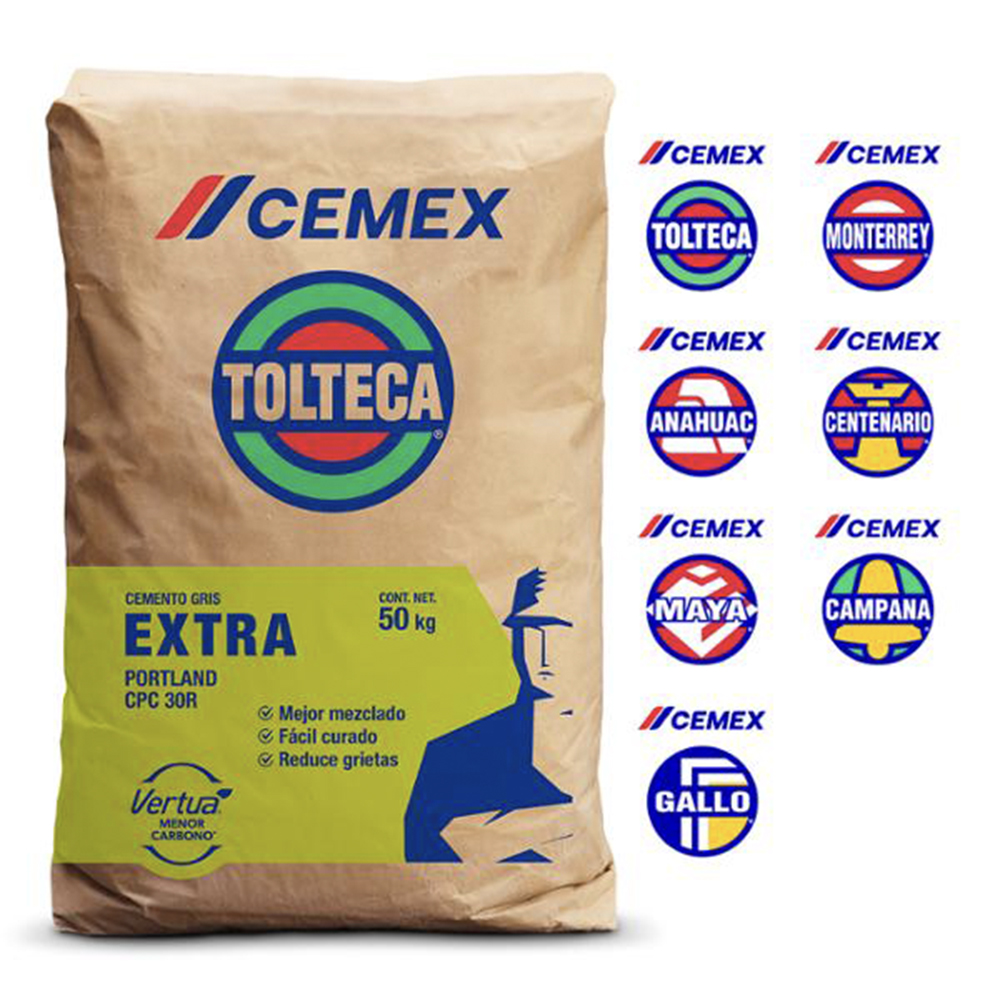 Cemento Portland Gris 50 Kg