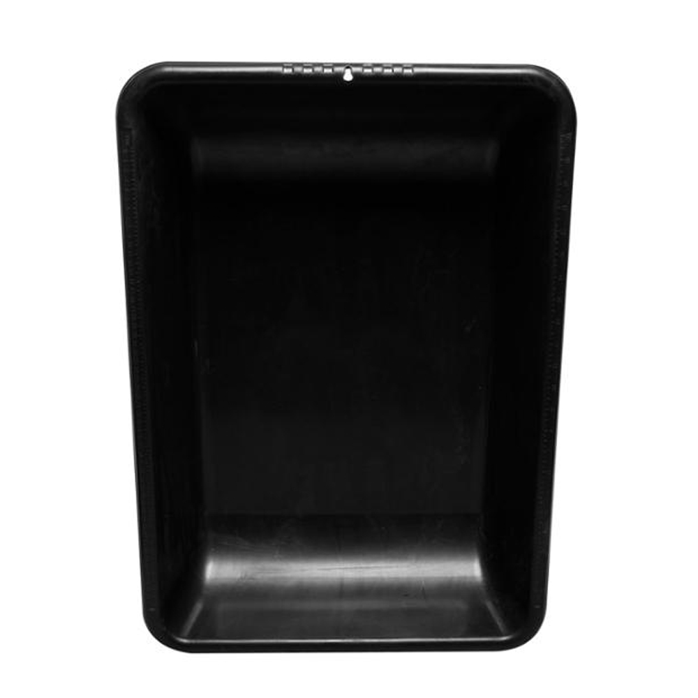 Charola para mezclar de 68 x 29x 12 cm negra