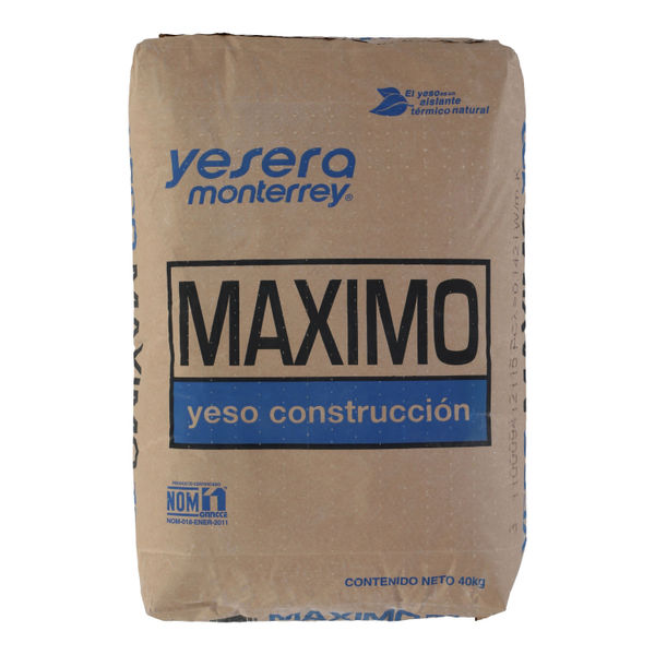 Yeso para construcción 40 Kg